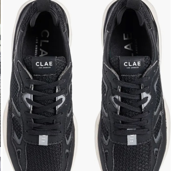 NIB Clae Salazar Black Sneakers - Picture 5 of 9